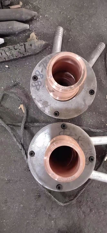 Coils di carbonio e giubbotto d'acqua per materiali refrattari personalizzati